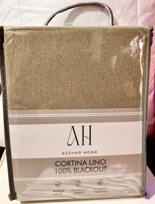 Cortina de Lino Blackout