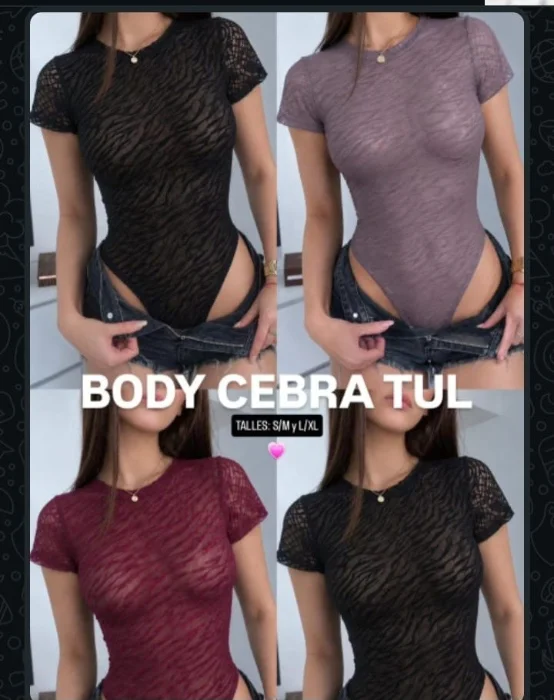 Body Cebra Tul