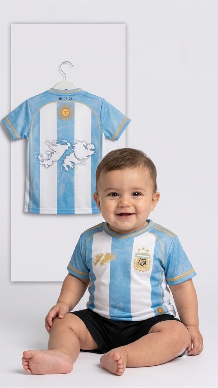 Camiseta Malvinas Bebé - Imagen 2