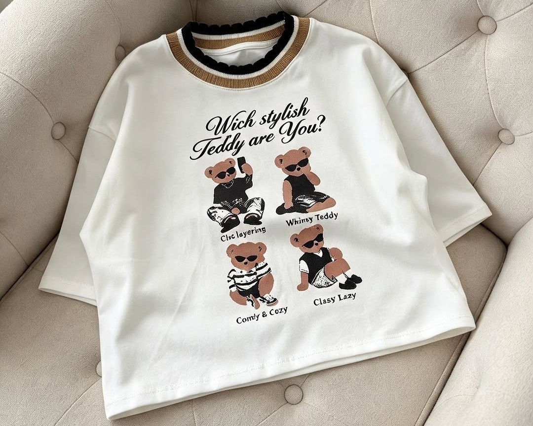 Remera Cuello Tejido Tendencia - Imagen 4