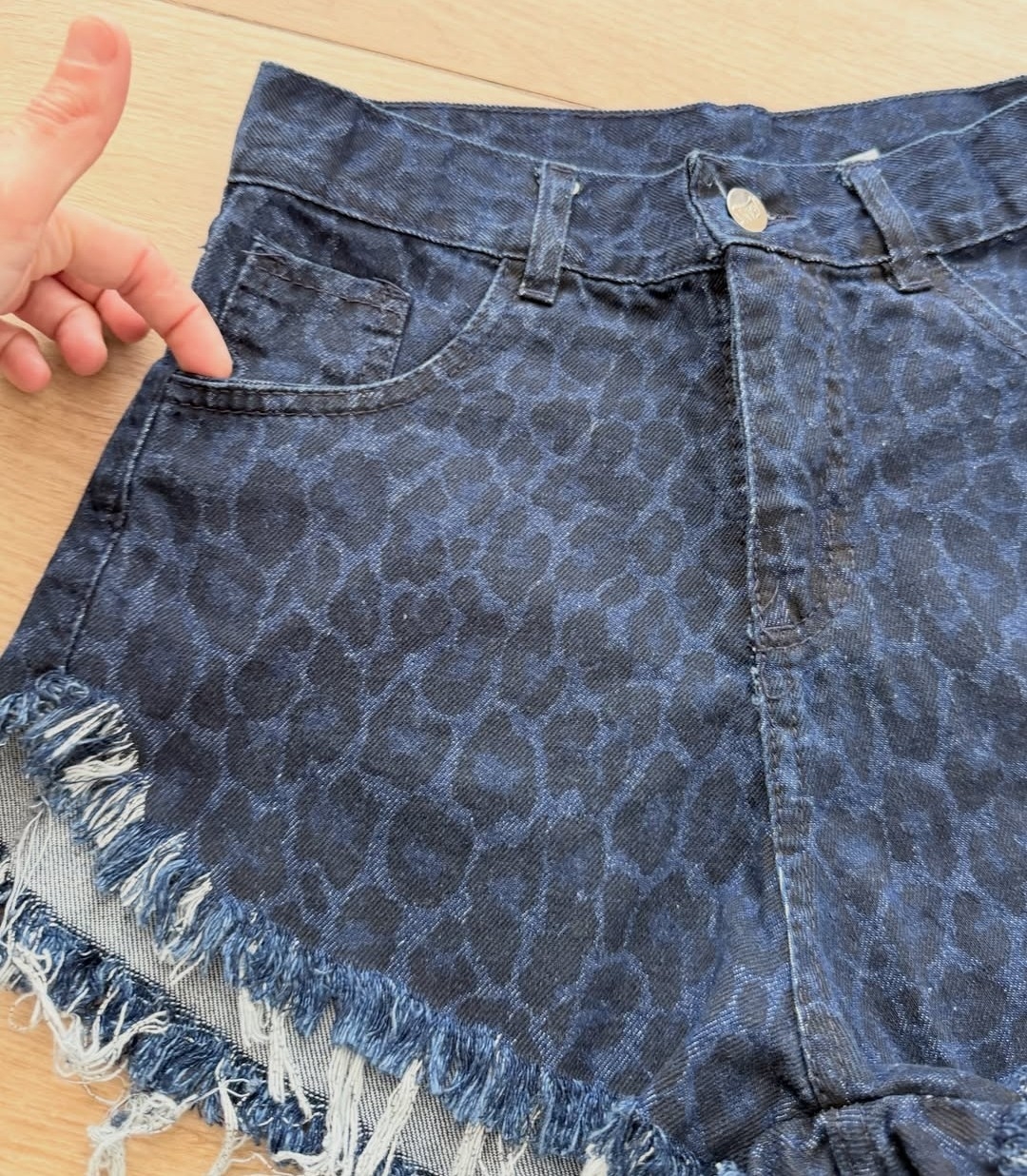 Shorts Jeans Print Tendencia - Imagen 3