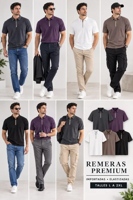 Chombas Importadas Elastisadas
