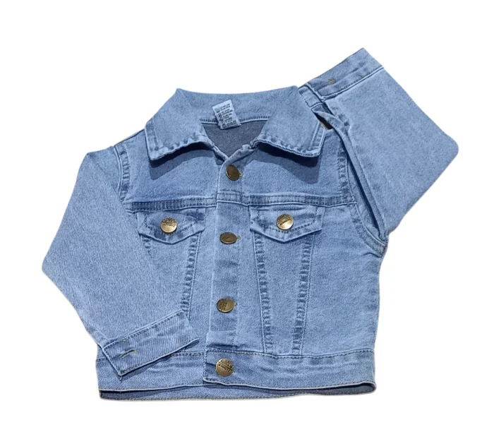 Campera Clásico de Jeans Elastizado de Bebé Unisex