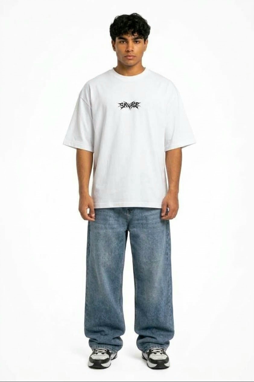 Remera Oversize Estampada Diseño Camiseta Ancha Diseño Hombre Unisex Mayoristas - Imagen 3