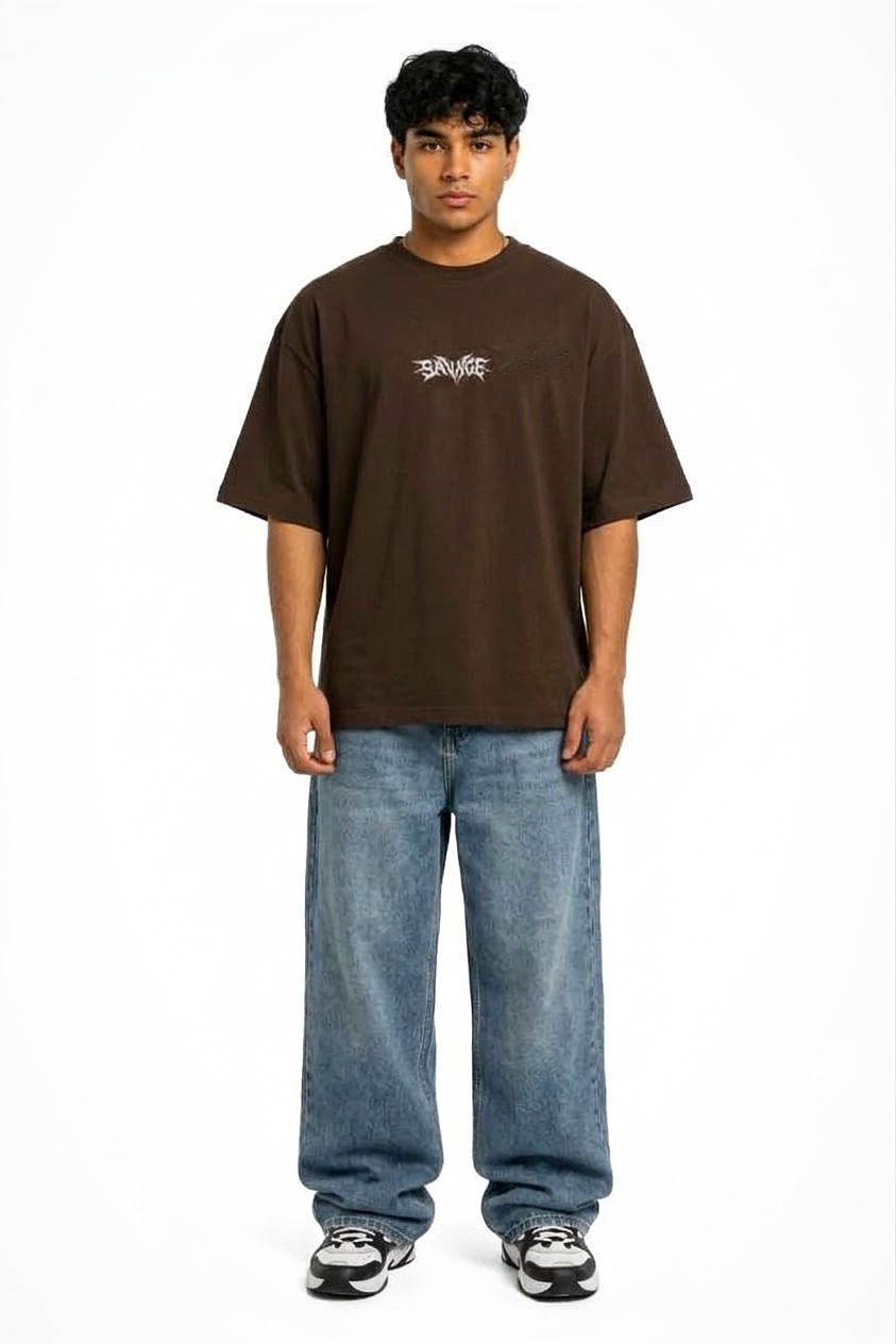Remera Oversize Estampada Diseño Camiseta Ancha Diseño Hombre Unisex Mayoristas - Imagen 4