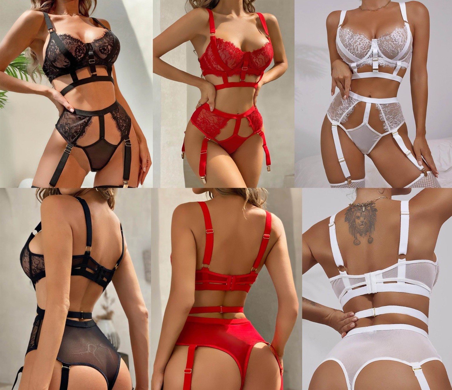 Body Erotico Encaje Le Victoria's - Imagen 4