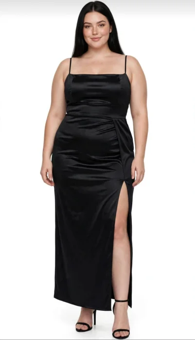 Vestido Escote Cuadrado