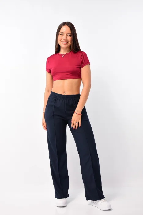 Pantalon Recto Wafle Premium
