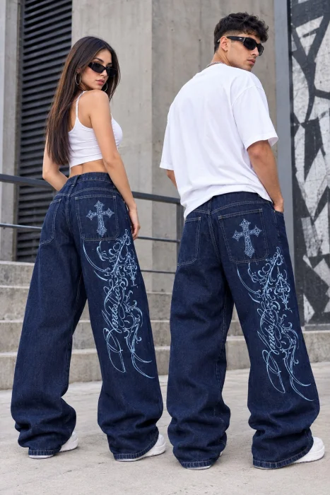 Jeans Baggy Bordado