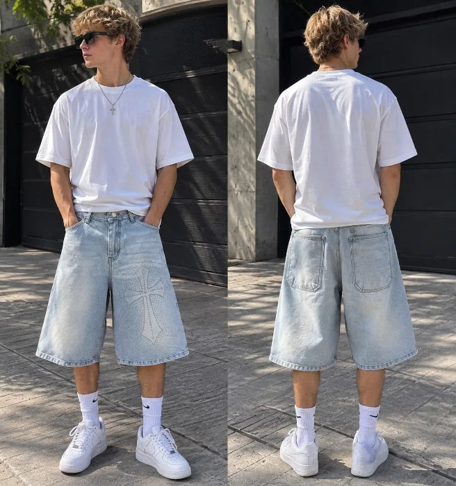 Bermuda Baggy Cruz Brillo