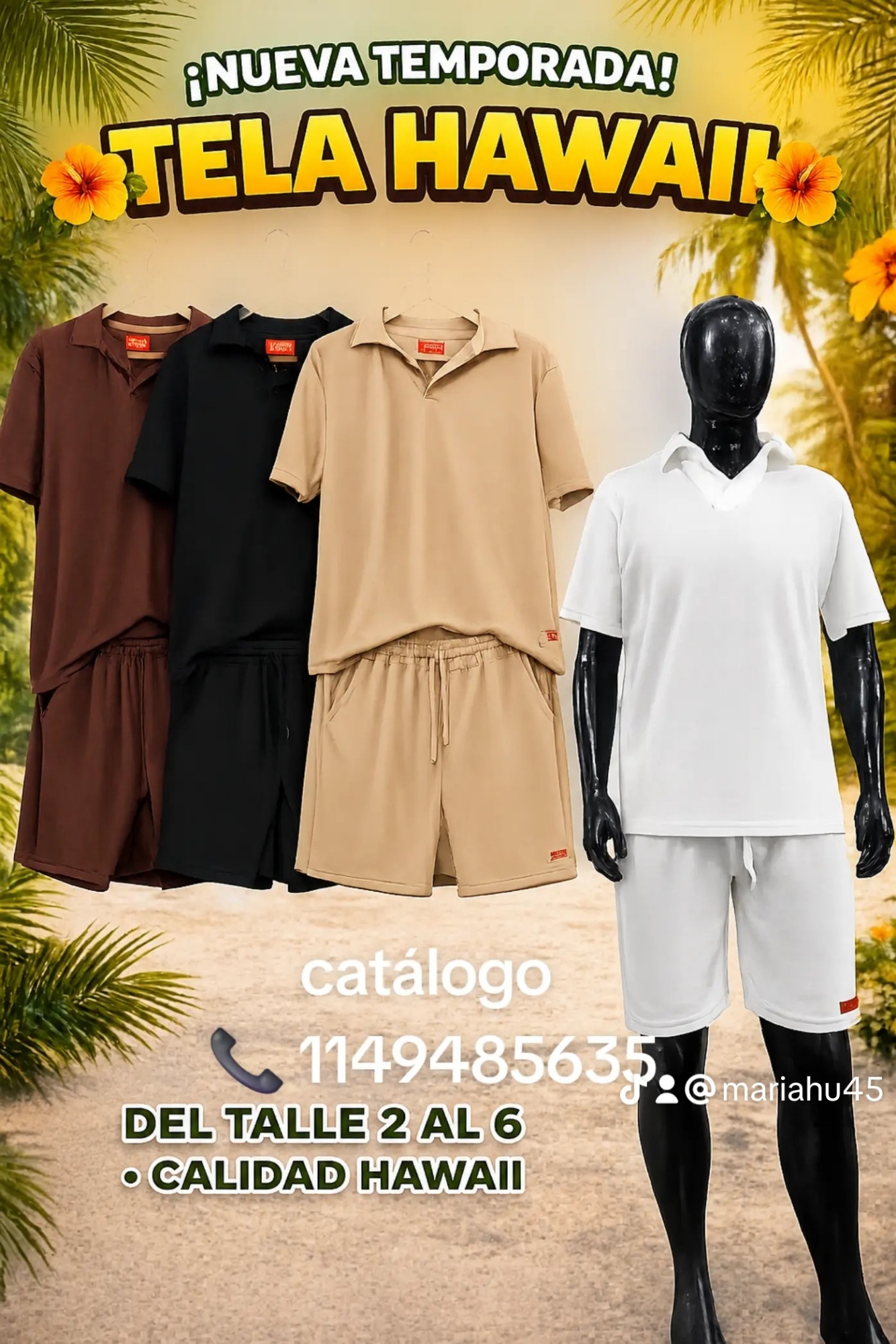 Conjuntos Hawai - Imagen 3
