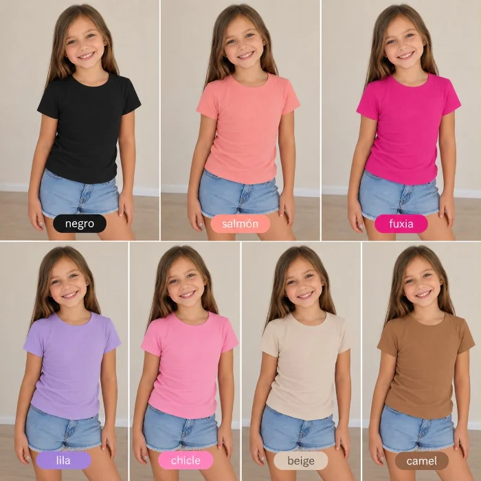 Remeras Nenas