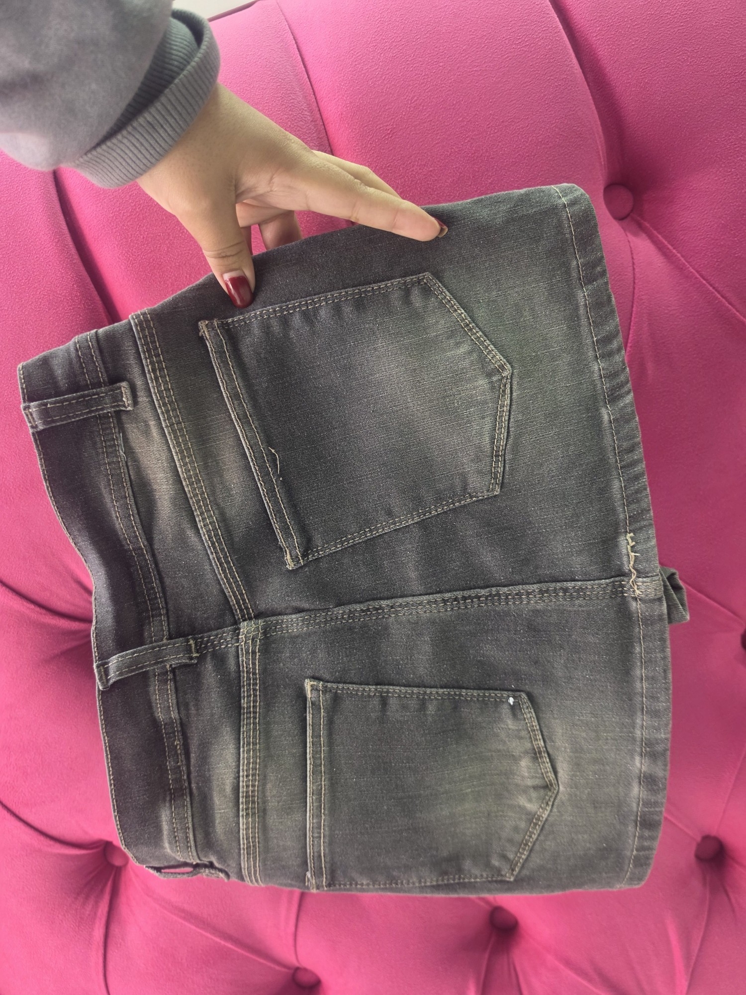 Mini Pollera Jeans - Imagen 3