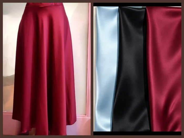 Pollera de Saten
