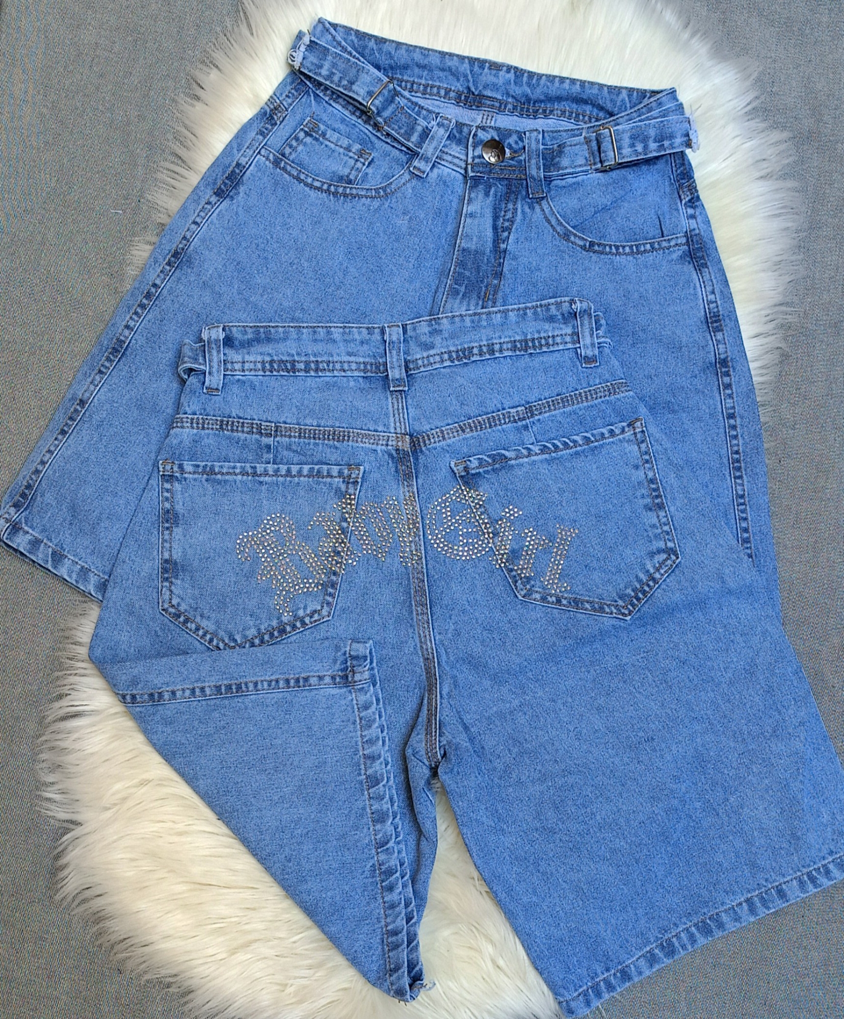 Bermudas Dama Brillós Baby Girl - Imagen 3