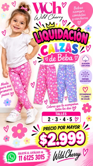 Calza de Beba Estampada
