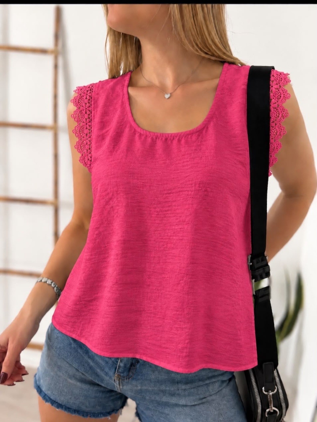 Musculosa Lino Puntilla  del 2 al 4 - Imagen 4