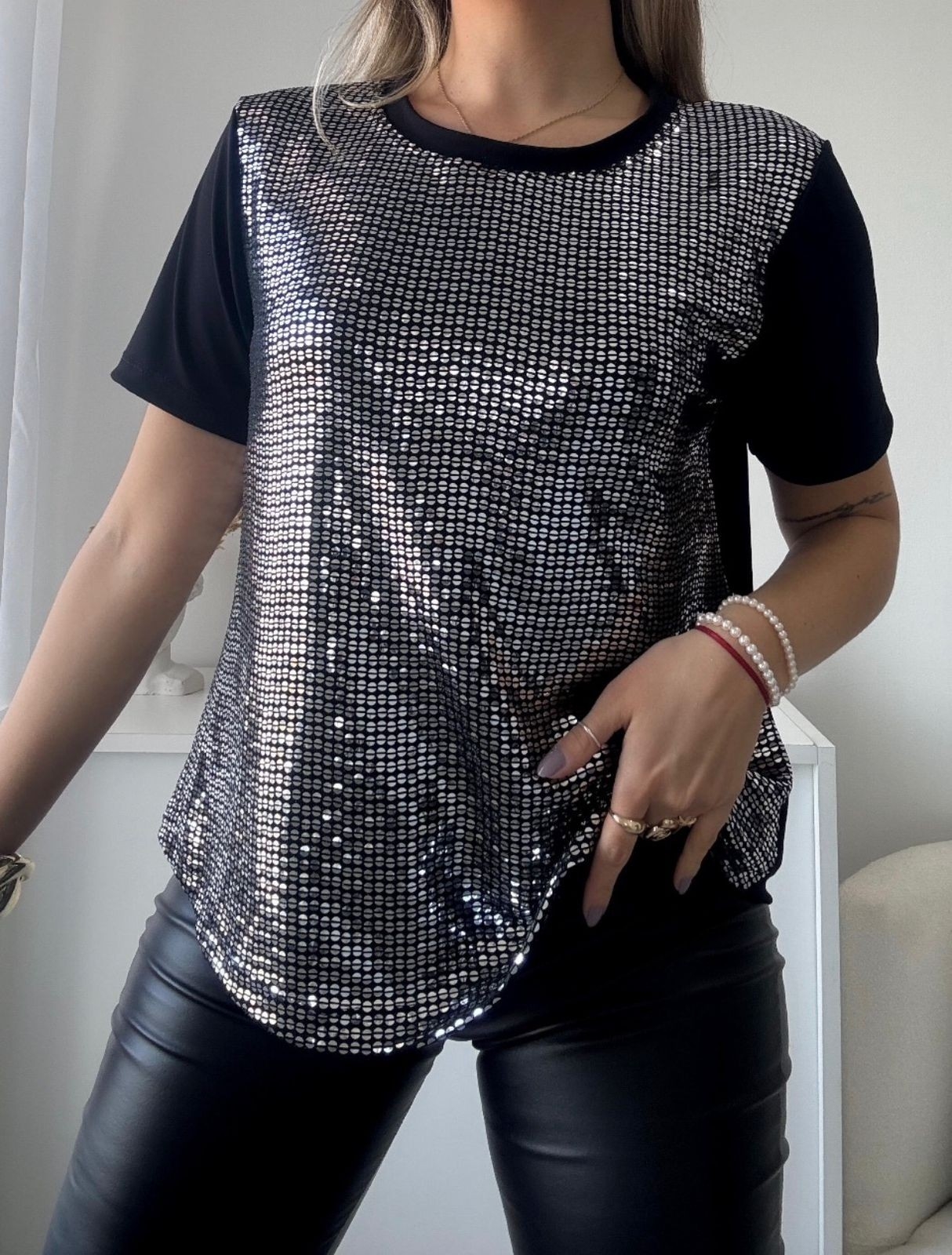 Remera de Lurex, de Seda "solo por Pedido" - Imagen 6