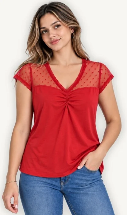 Remera con Tul
