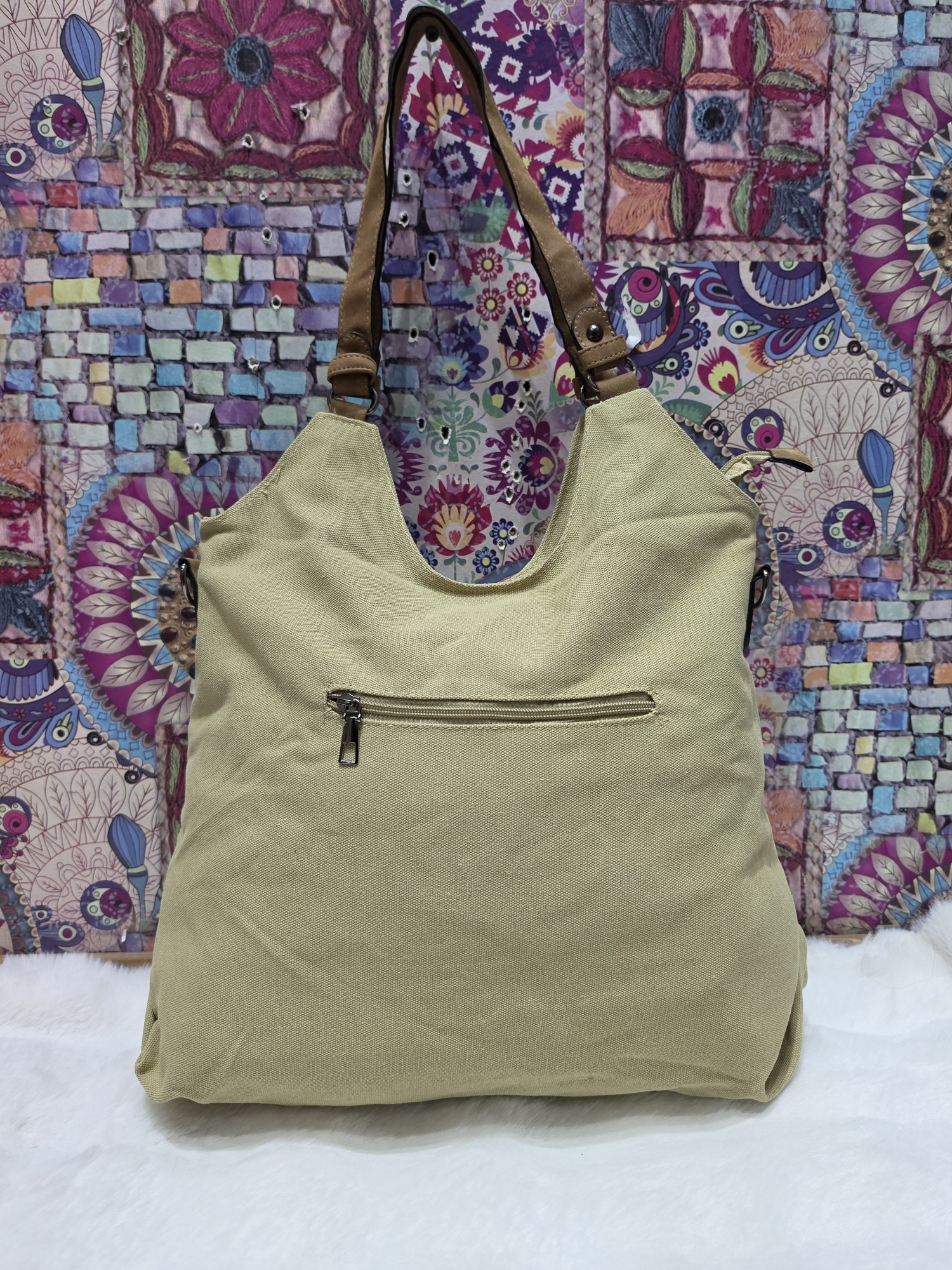 Bolso Grande Deportivo Universitario de Tela Tipo Lona de Excelente Calidad - Imagen 5