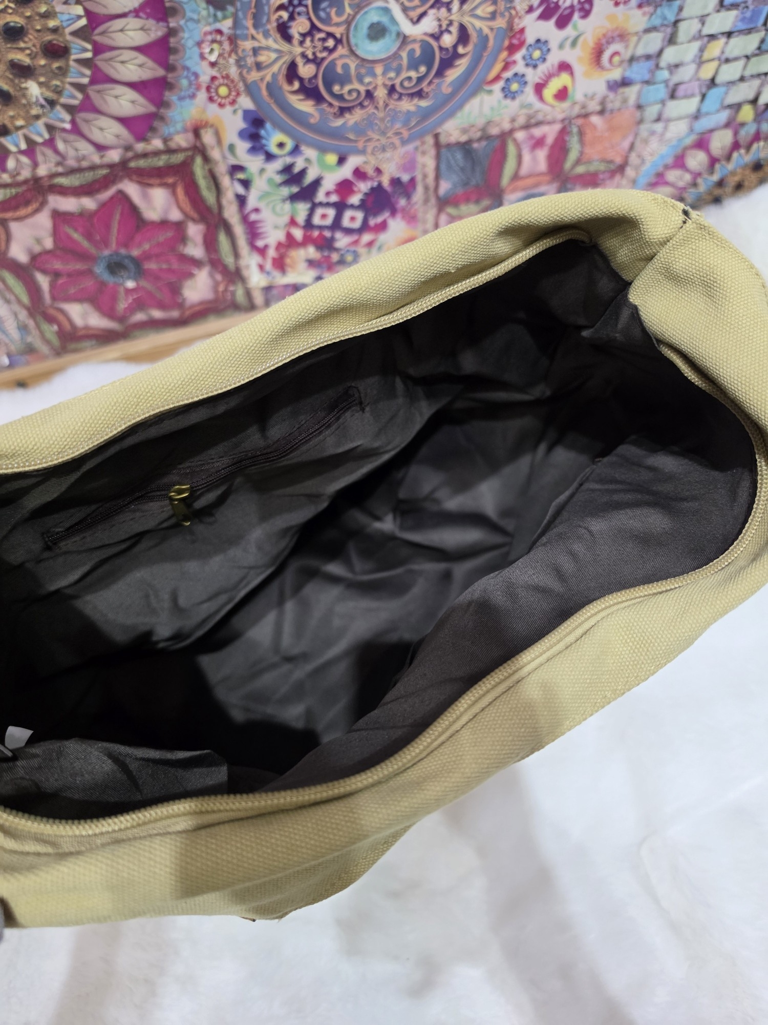 Bolso Grande Deportivo Universitario de Tela Tipo Lona de Excelente Calidad - Imagen 6