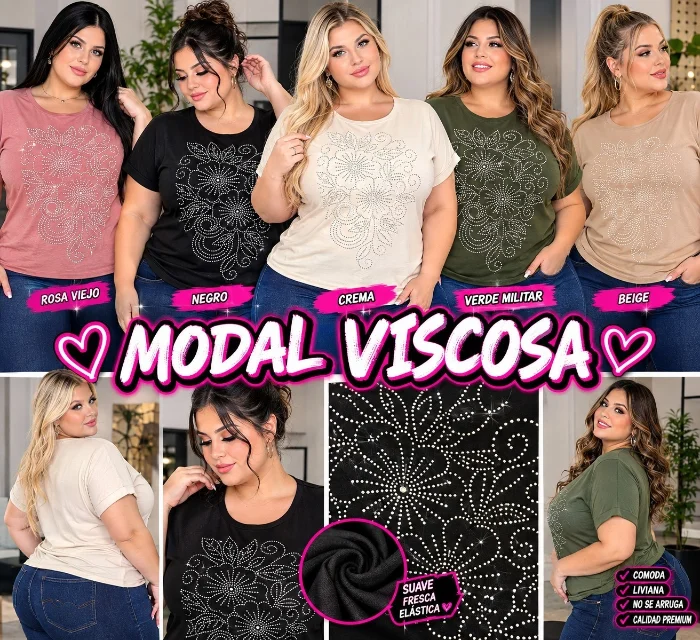 Modal Viscosa Talles 6 al 10