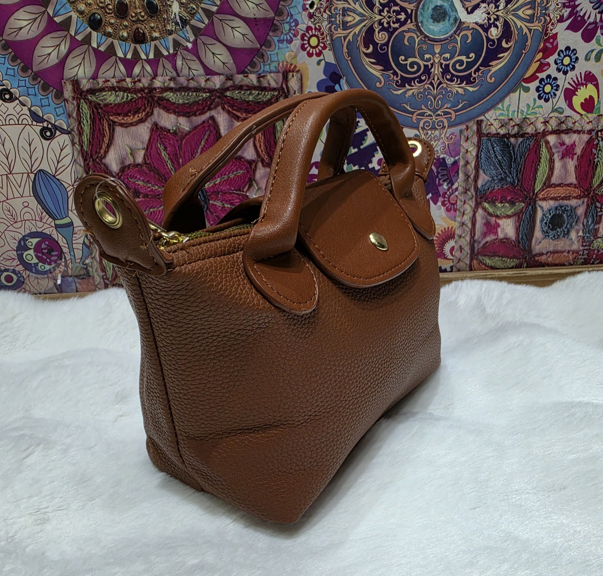 Carteritas Morral de Tela Impermeable Excelente Calidad con Tira Larga Desmontable - Imagen 8