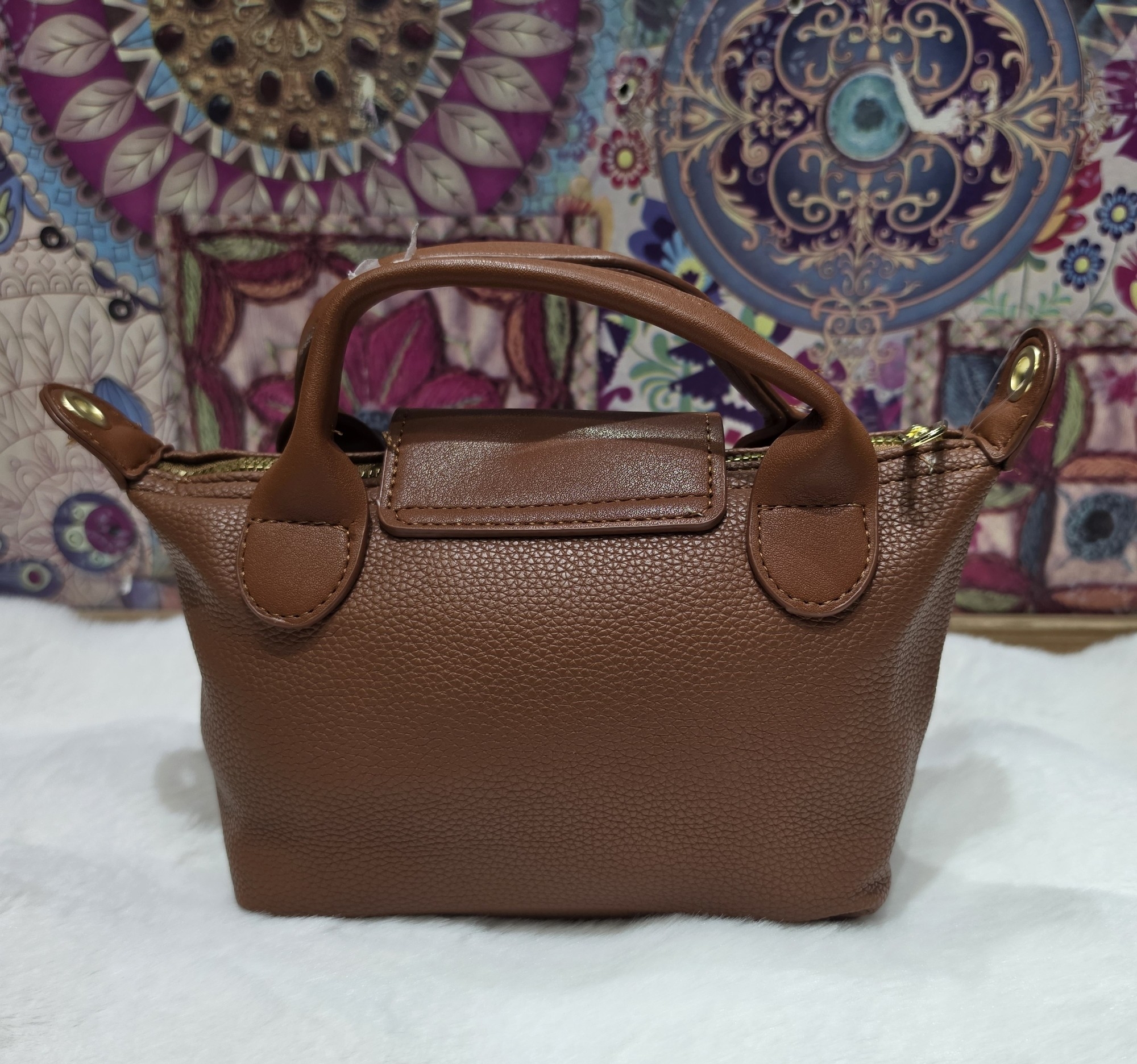 Carteritas Morral de Tela Impermeable Excelente Calidad con Tira Larga Desmontable - Imagen 9