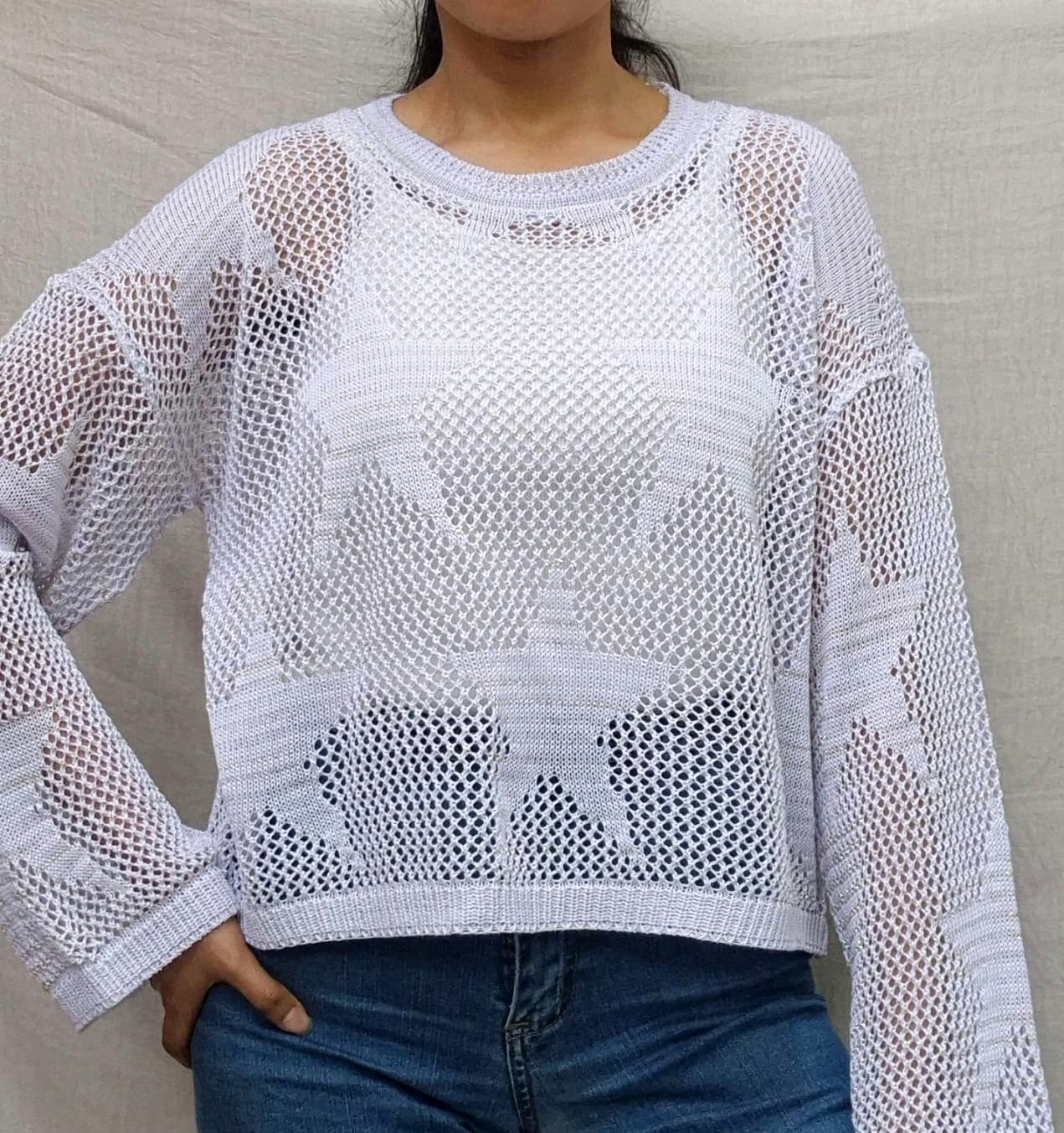 Sweater Estrella Lurex - Imagen 2