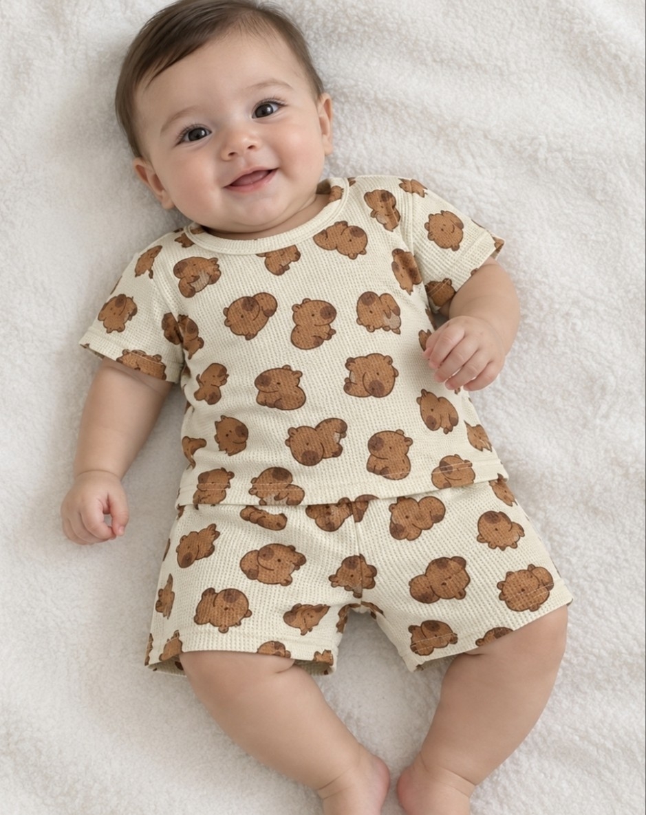 Conjuntos de Wafle Estampado - Imagen 3
