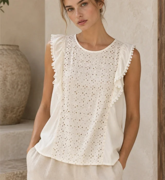Blusa Brodery Martina
