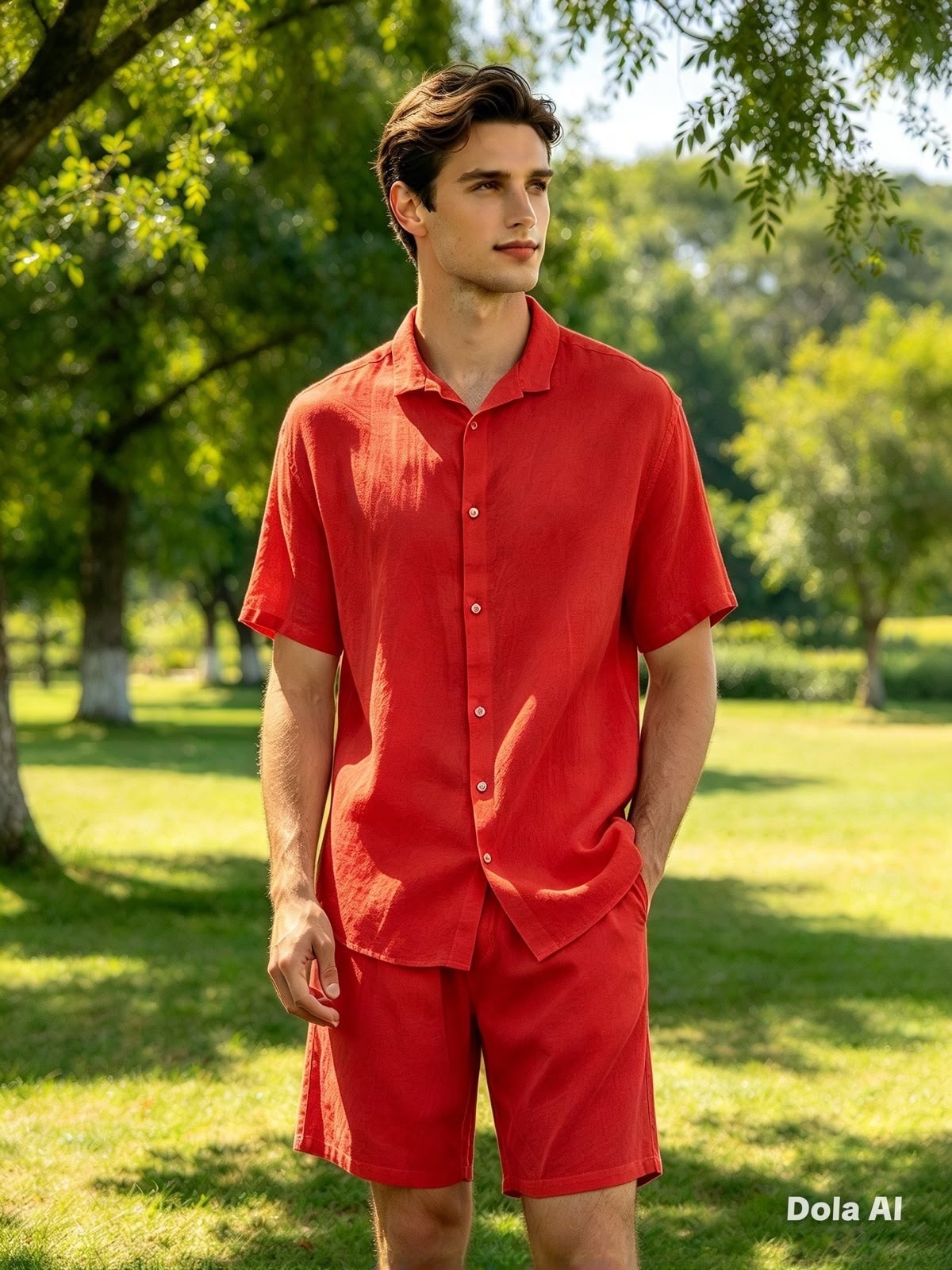 Conjunto Hombre en Lino - Imagen 4