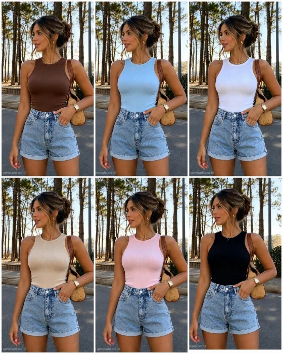 Musculosa Elena