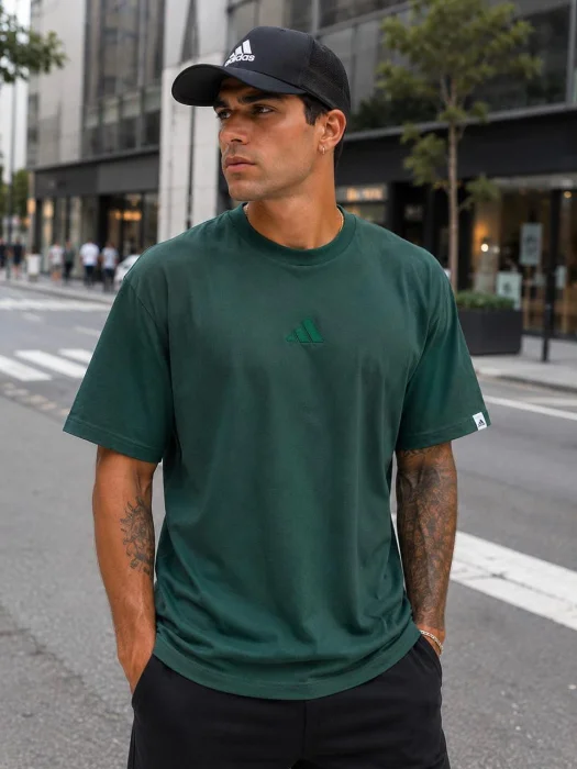 Remera Over Adi Premium Bordada