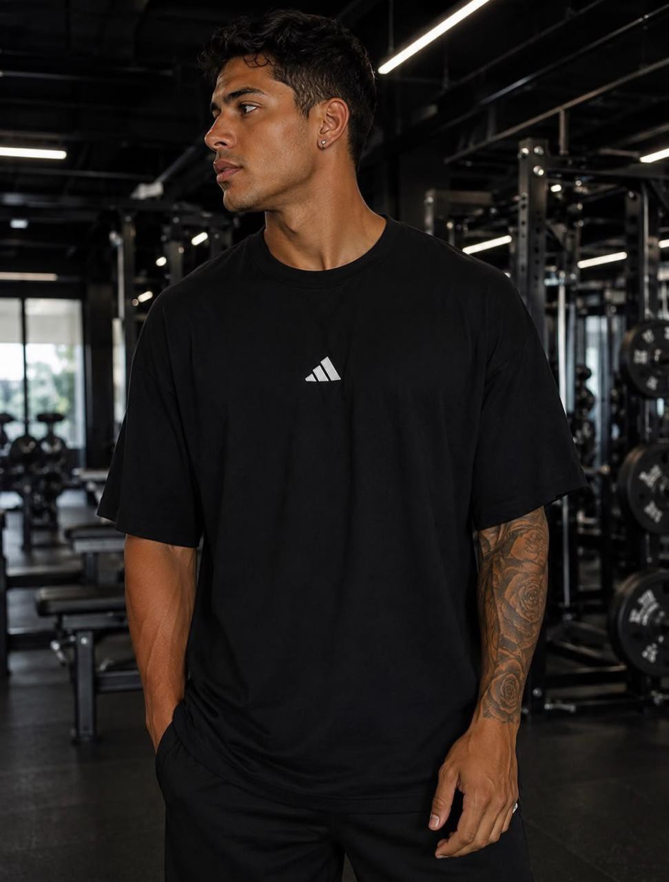Remera Over Adi Premium Bordada - Imagen 3