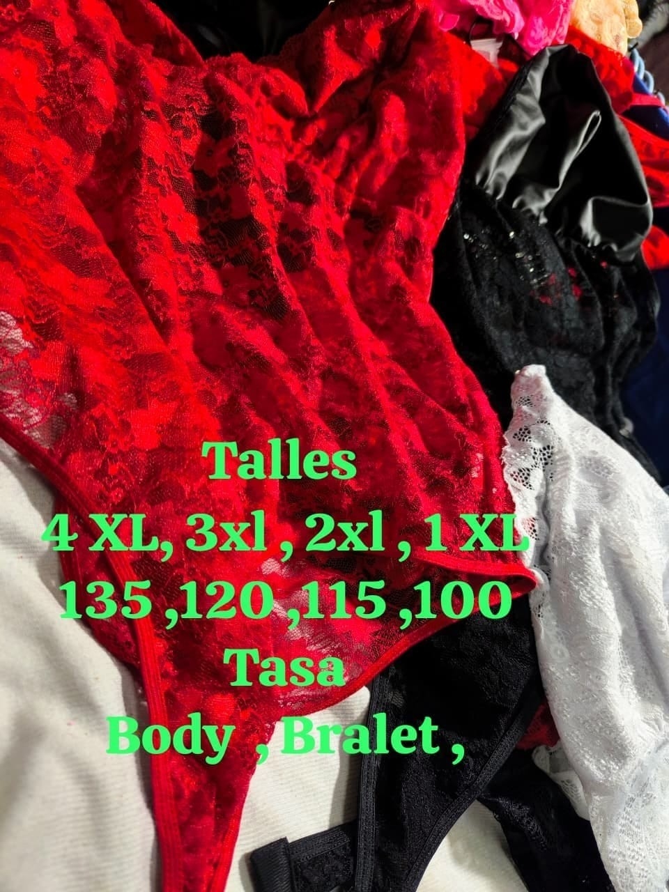 Bodis de Encaje Talle Especial - Imagen 2