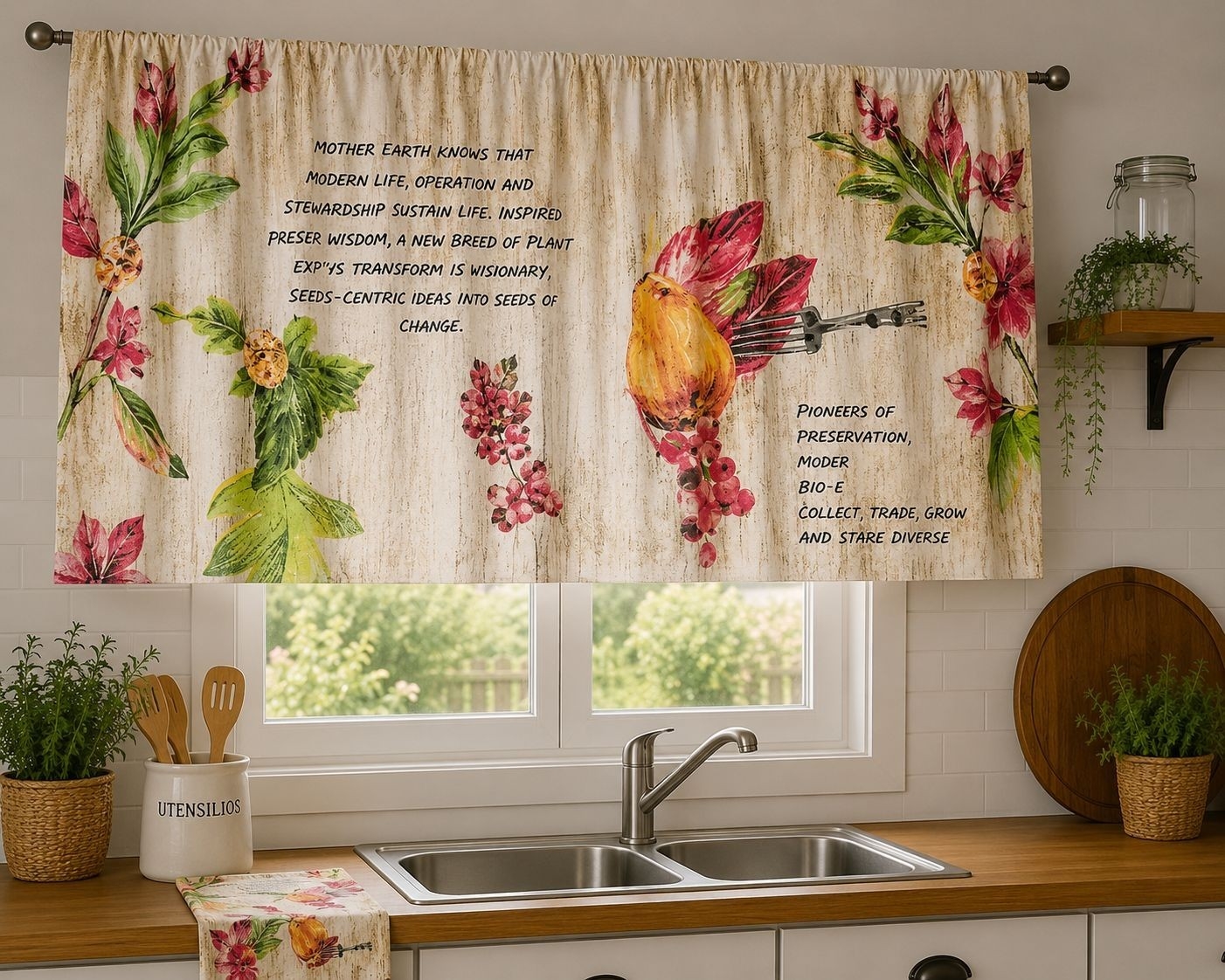Cortinas de Ambiente Tropical de 1.10 - Imagen 7
