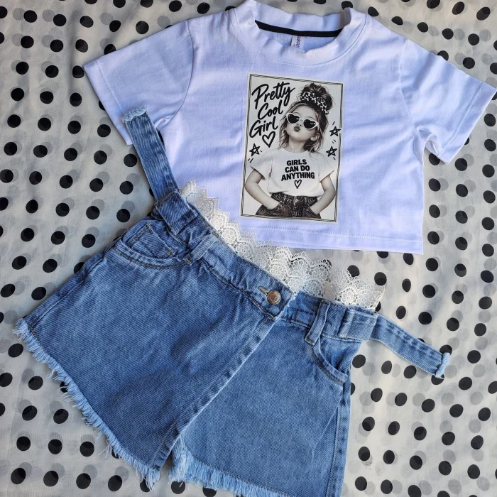 Conjunto Pupera + Shortpollera