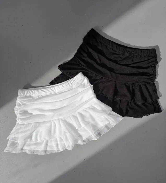 Short Pollera Tull