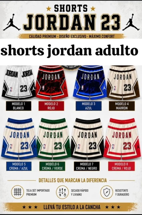 Shorts Jordan Adulto Premium