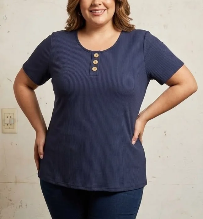 Remeras de Morley Viscosa con Botones