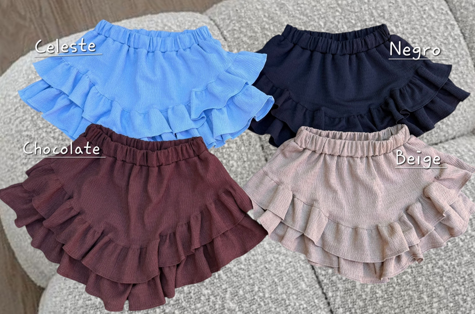 Short  Pollera Hawaii - Imagen 3