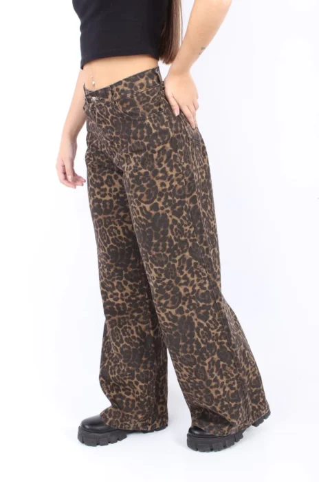 Wide Leg Print