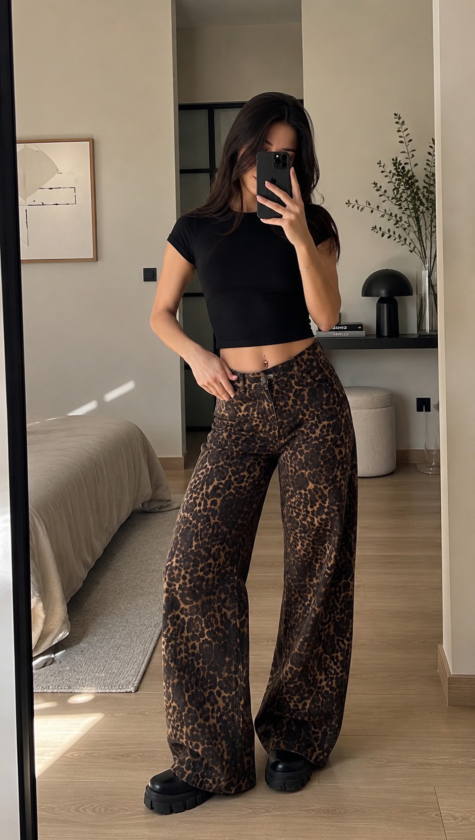 Wide Leg Print - Imagen 2