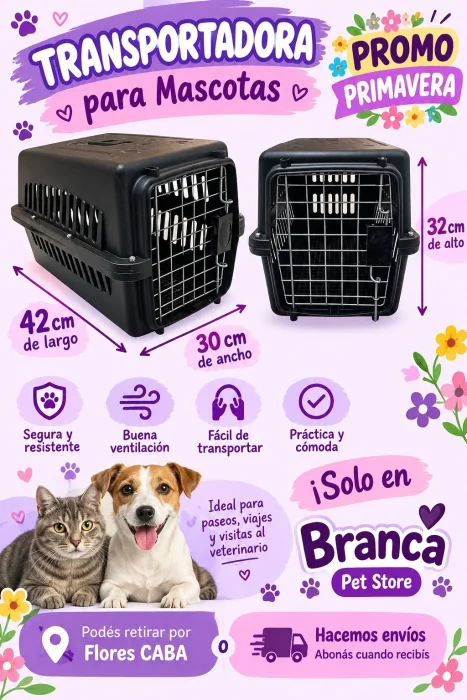 Transportadora para Mascotas