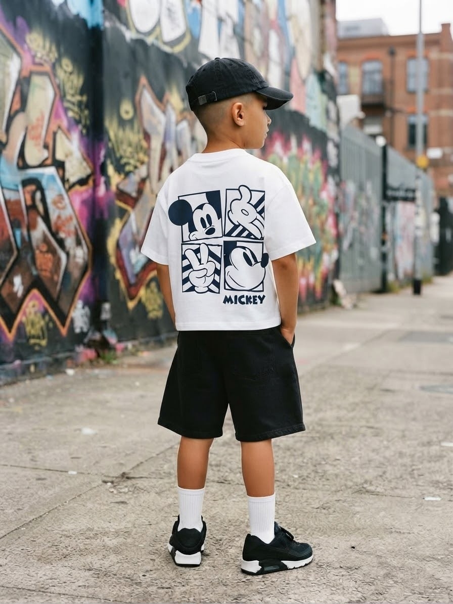 Remera Boxy Fit Niño - Imagen 2