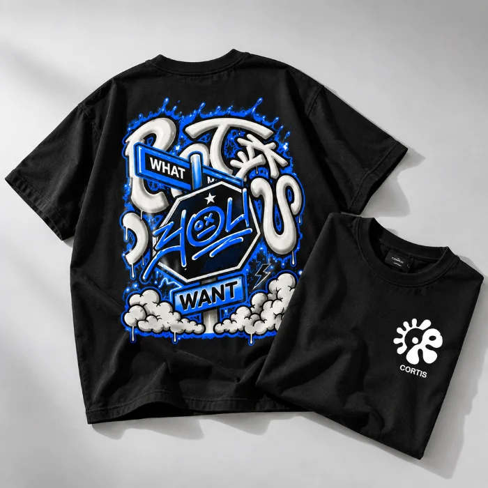 Remera Oversize "cortis" Niños