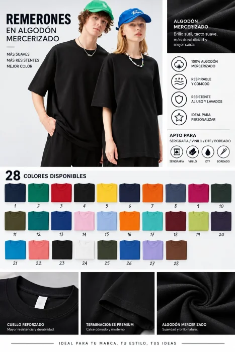Remerones Unisex de Algodon