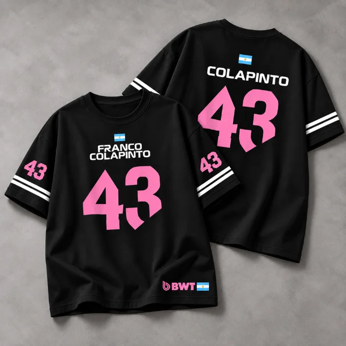 Remera Oversize "43 Colapinto" Adulto