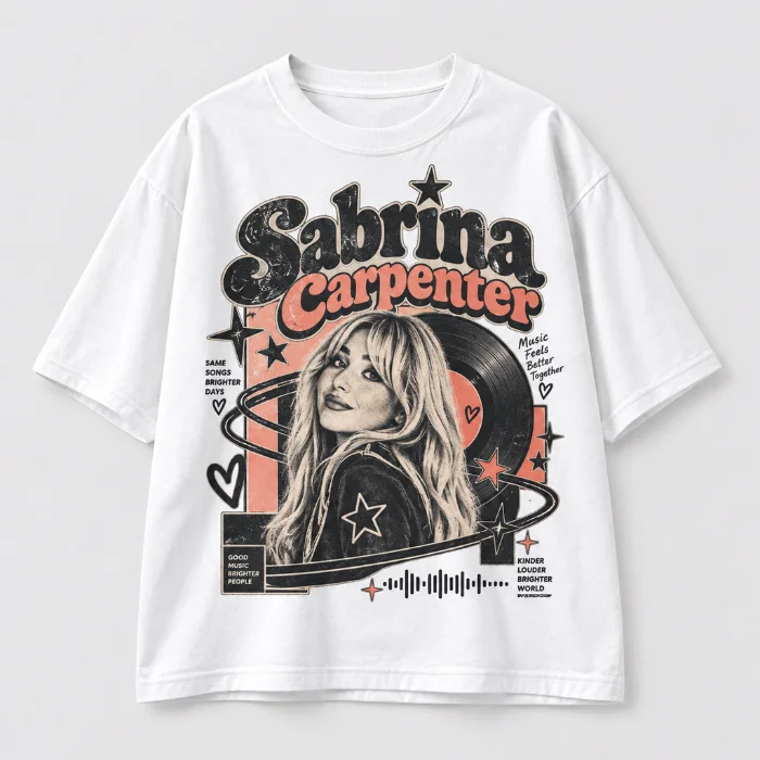 Remera Oversize "sabrina Carpenter Mood 1" Adulto